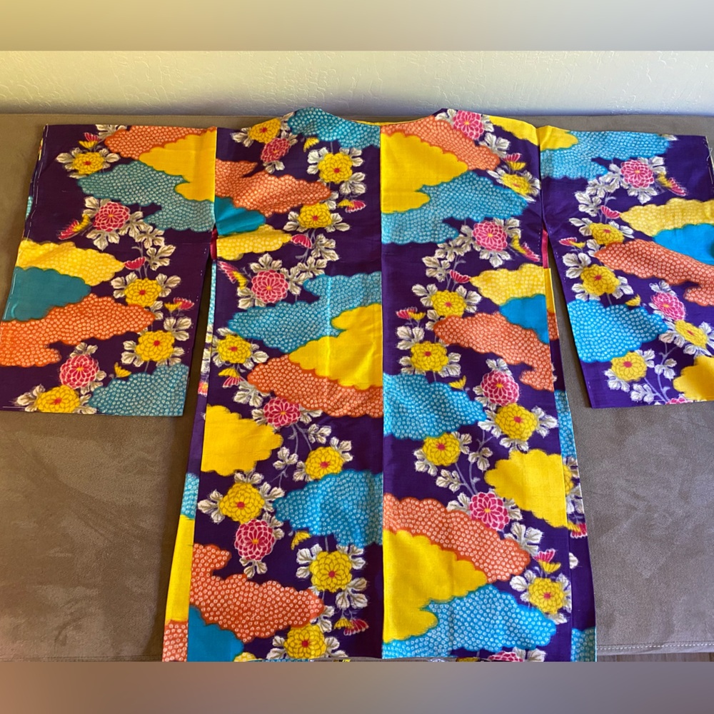 KYOTO Short Mid Century Kimono
